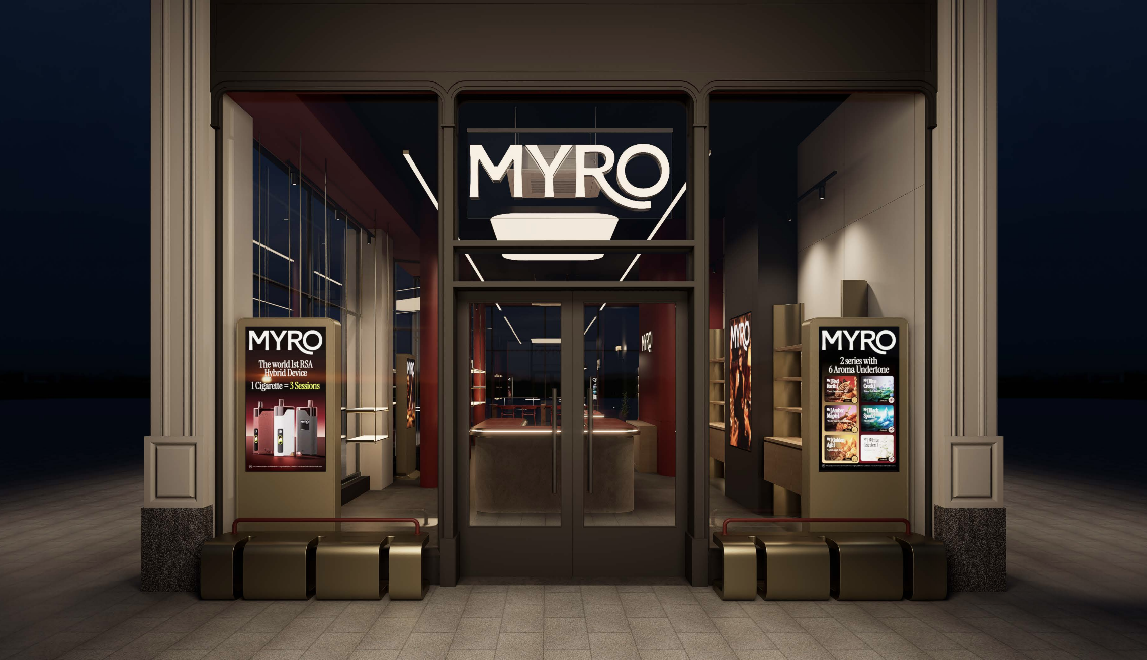 MYRO store entrance